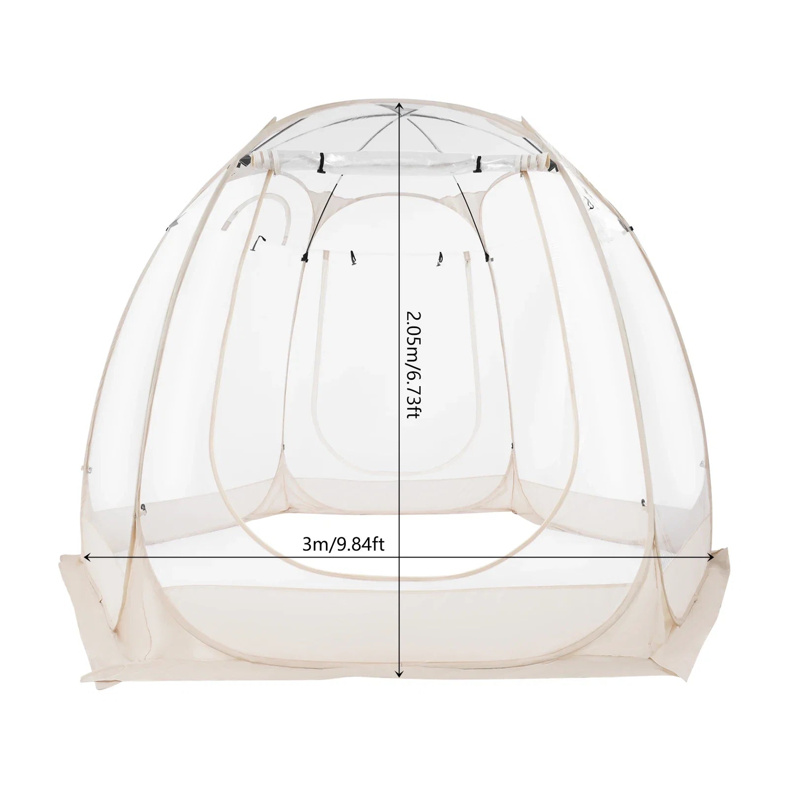 Clear Pop Up Bubble Tent For Outdoor Garden Courtyard