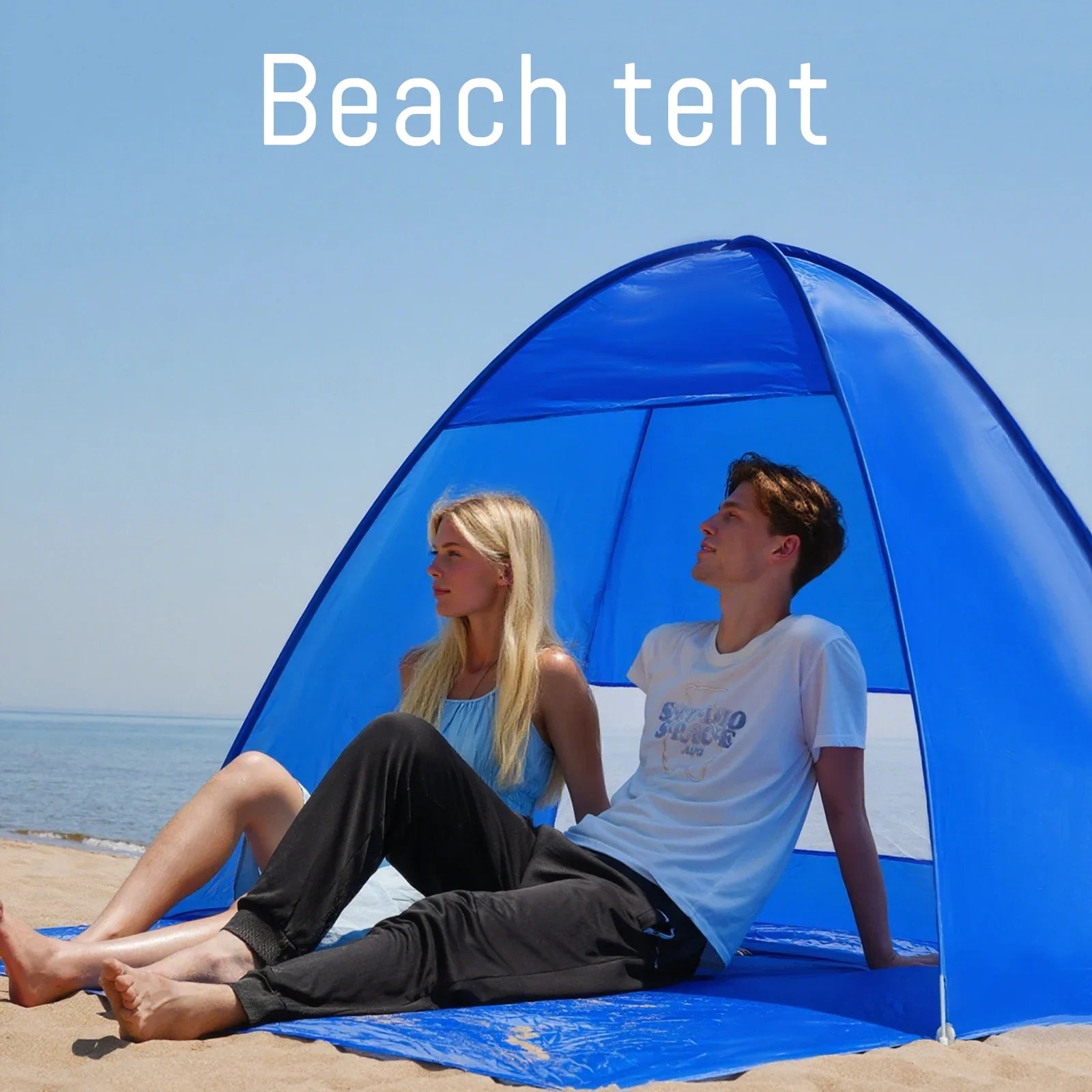 Pakicetus Pop Up Beach Tent With Handbag For Outdoor Camping