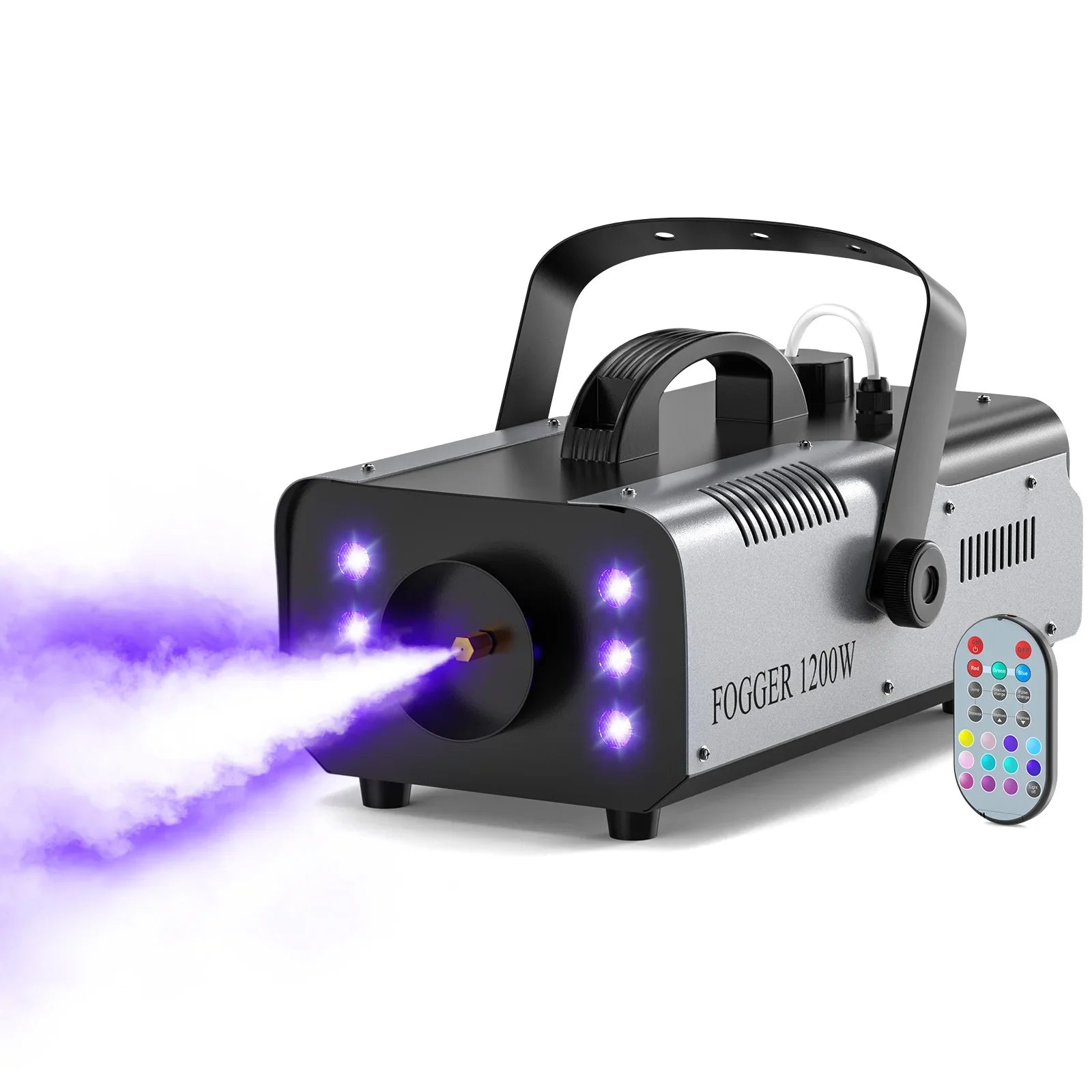DayFlicker 1200W Fog Machine With RGB Lighting For Stage