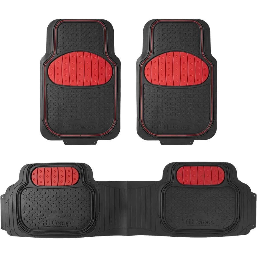 Universal Fit Rubber Car Floor Mats Heavy Duty Climaproof