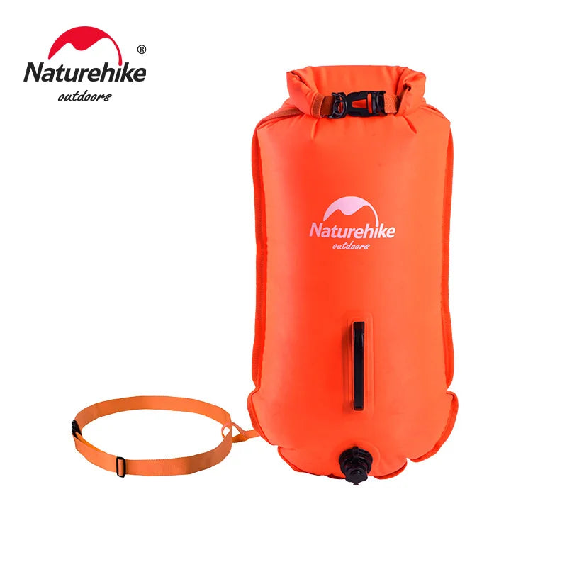 Naturehike Inflatable Swimming Buoy Dry Bag Flotation Float Dual Airbag