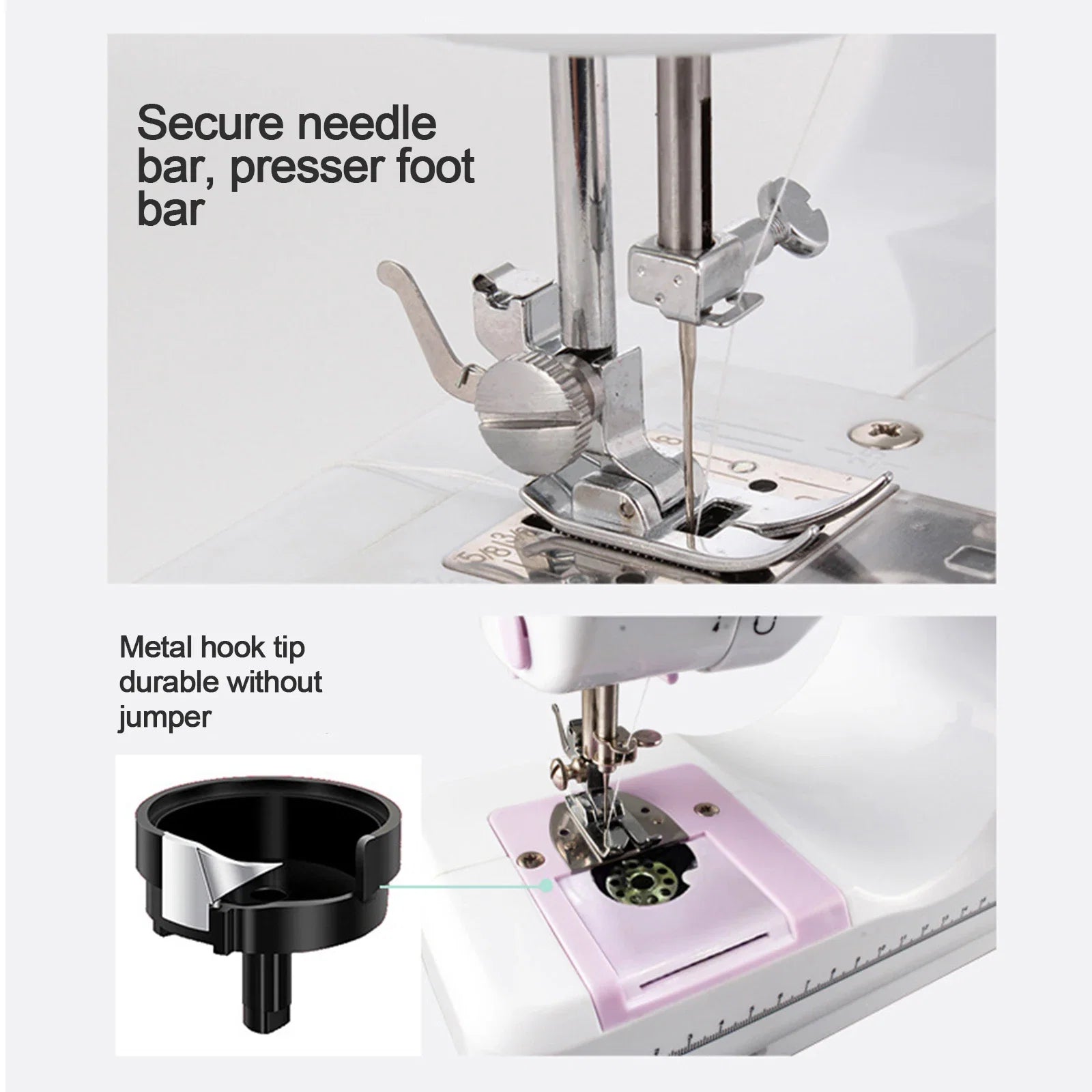 12 Stitch Mini Electric Sewing Machine for Home Use