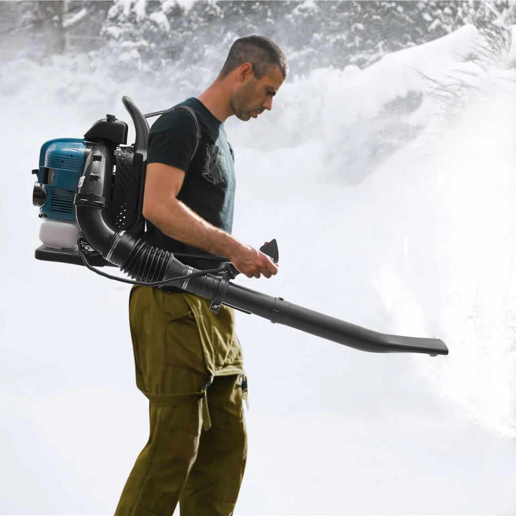 Gas Backpack Leaf Blower 4-Stroke With Cruise Control For Lawn