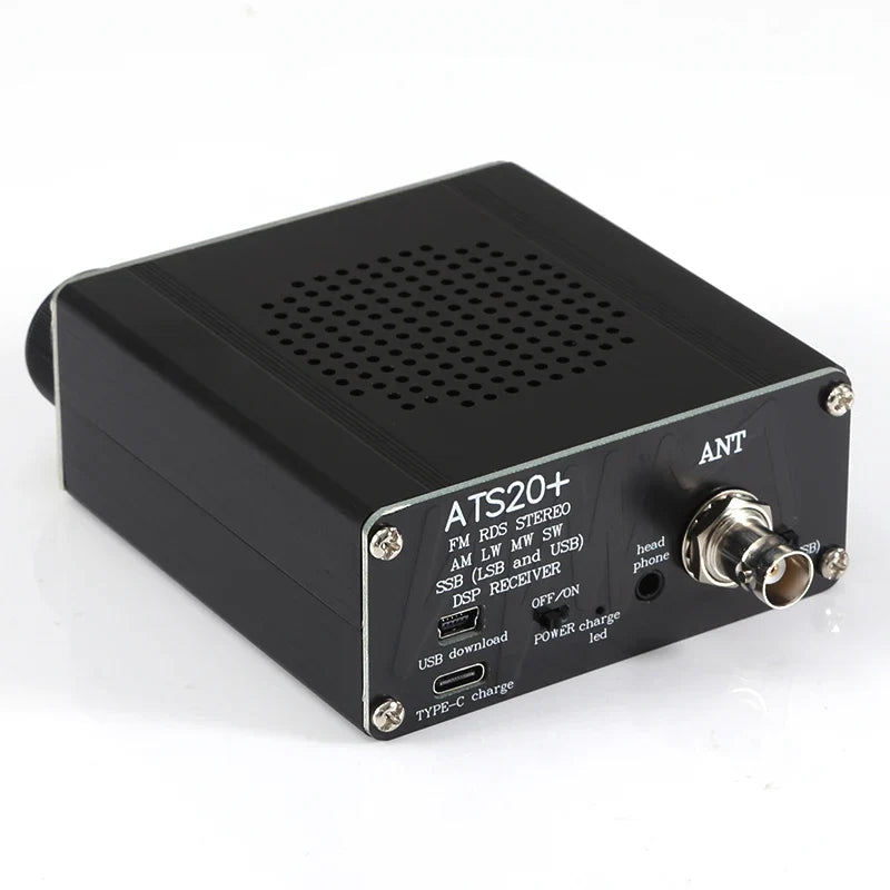 NNEOBA Radio Receiver OLED Display Black