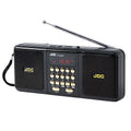Portable FM Radio Bluetooth Speaker Black