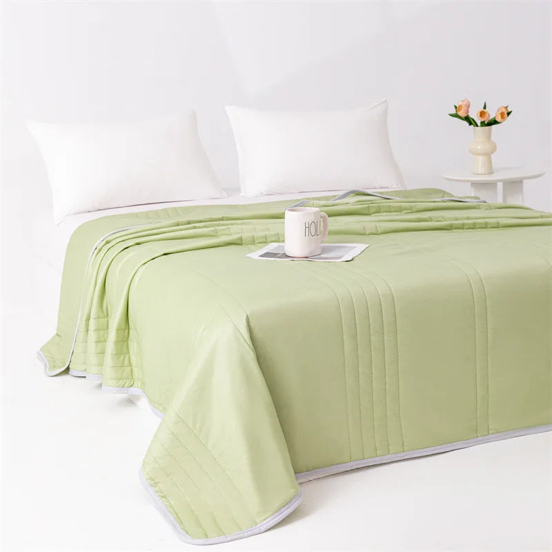 KDV Cooling Summer Blanket Lightweight Polyester Washable Breathable Comforter