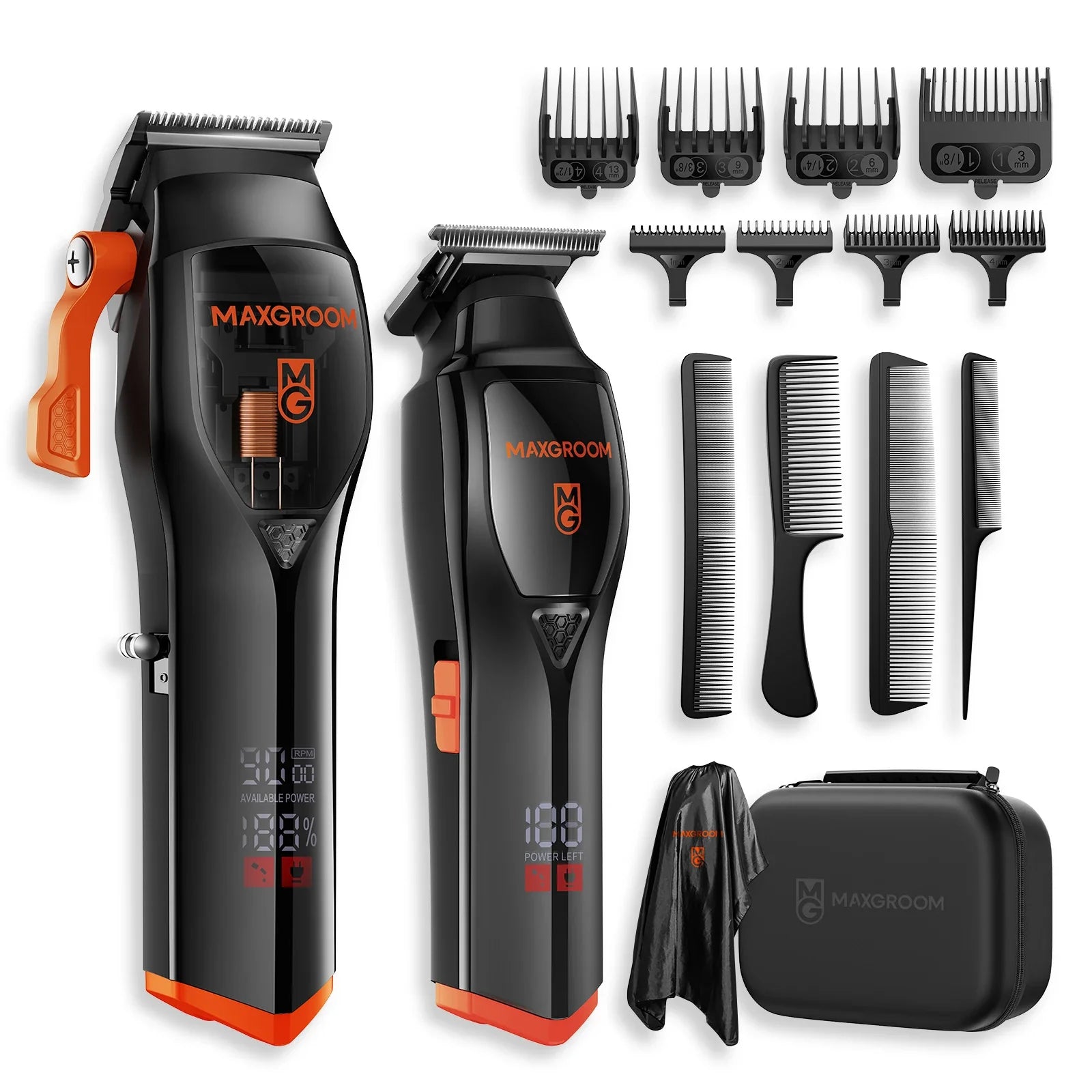 MAXGROOM Professional Hair Clippers For Men Premium Home Kit Cordless