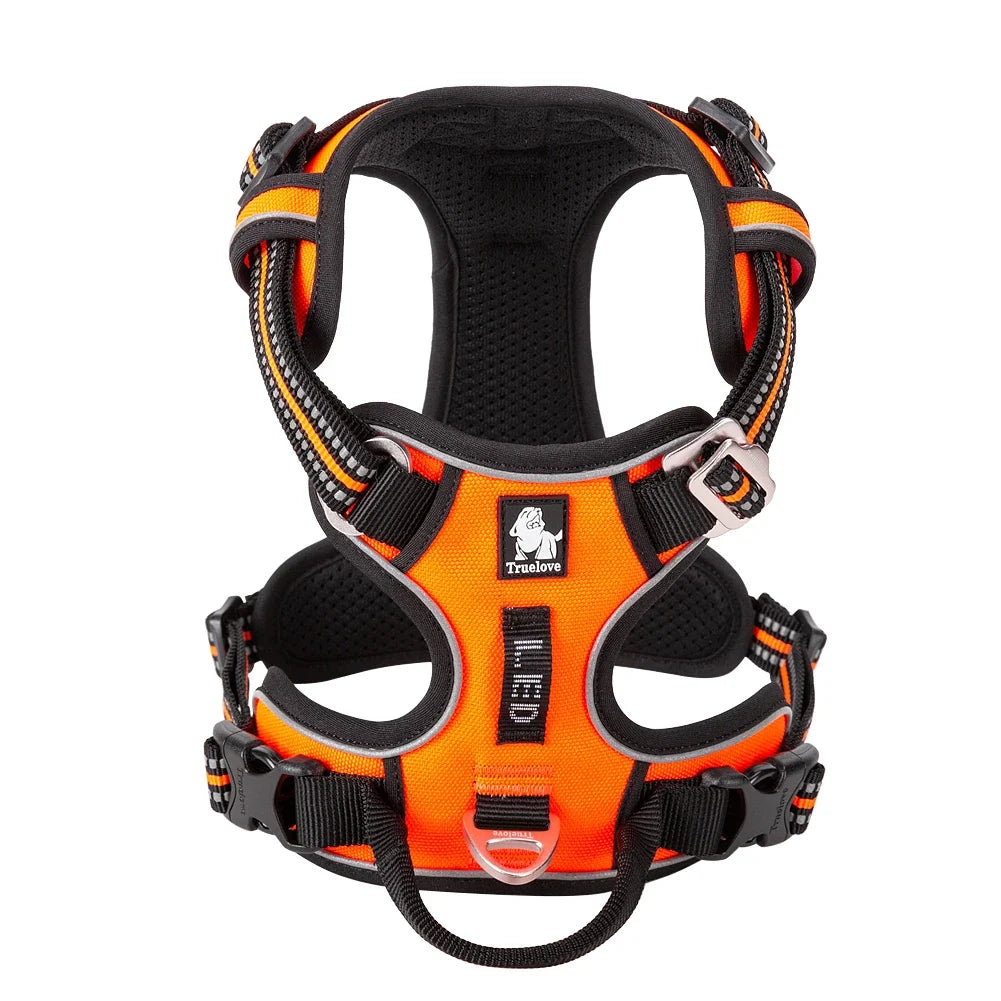 TRUELOVE No Pull Dog Harness Reflective Breathable Adjustable Training Vest
