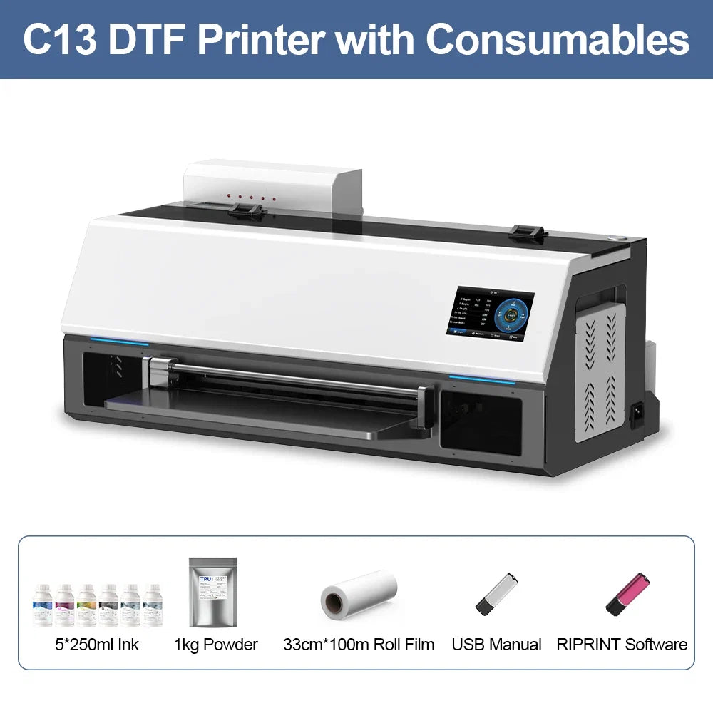 TOPPARTS DTF Printer Direct To Film Printing Machine For Clothes