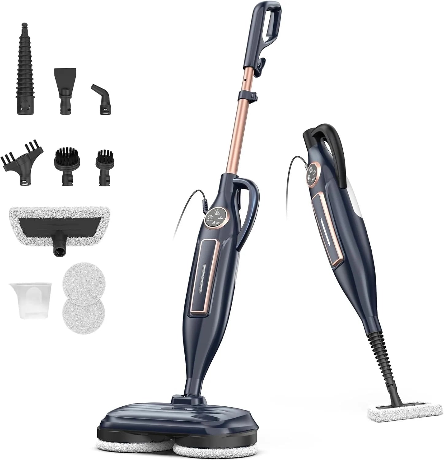 INSE VM6 Scrubbing Steam Mop Ten In 1 Rotating Pad