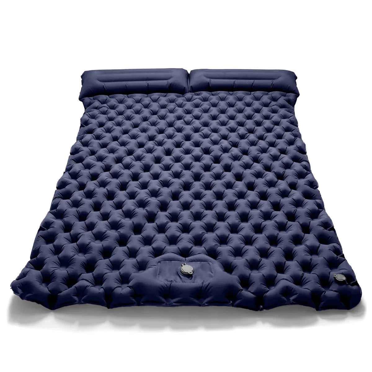 By Inflating Double Inflatable Camping Mattress Ultralight Sleeping Pad