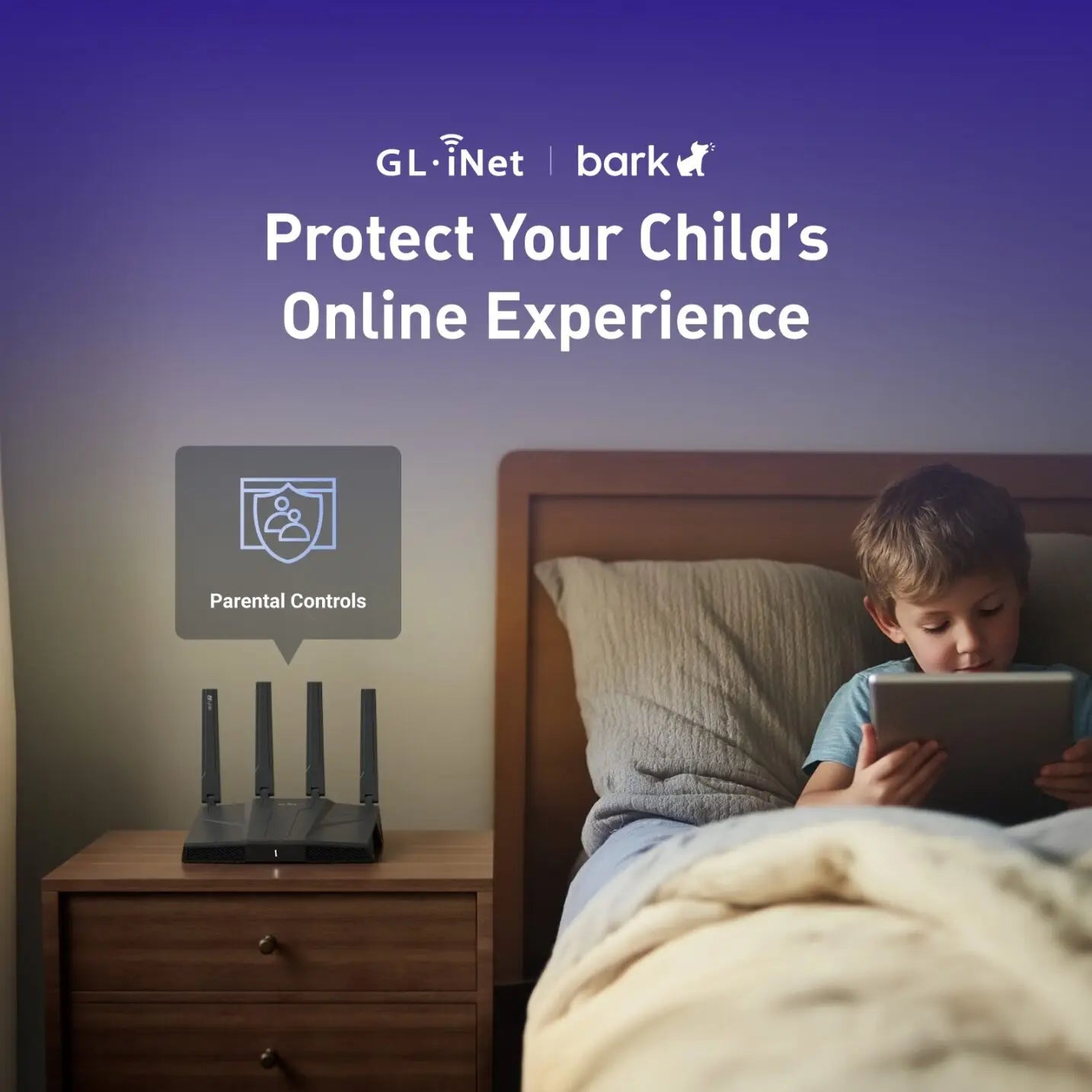 GL iNet Flint 3 Tri-Band VPN Router With 2.5G Ports