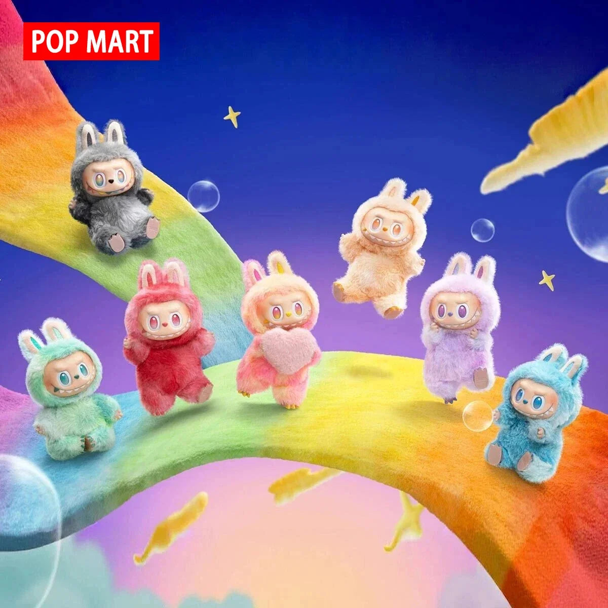 POP MARTH Labubu Vinyl Dolls Gift for Kids and Family