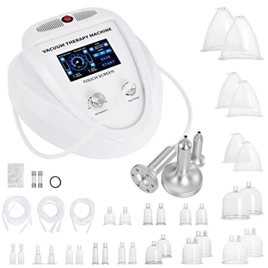 Vacuum Therapy Cupping Machine With Cups And Gua Sha Pumps