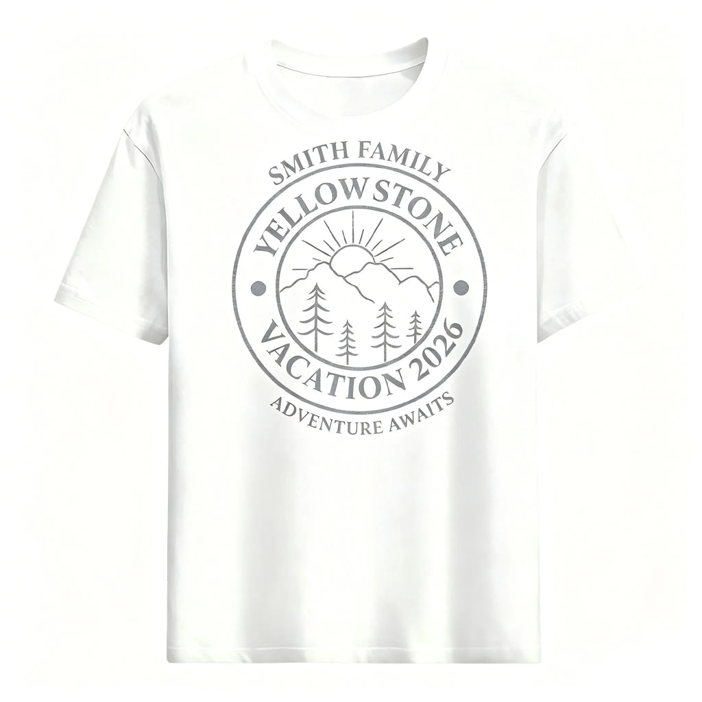 Personalized Summer Vacation Shirt For Family Cruise Graphic Tee