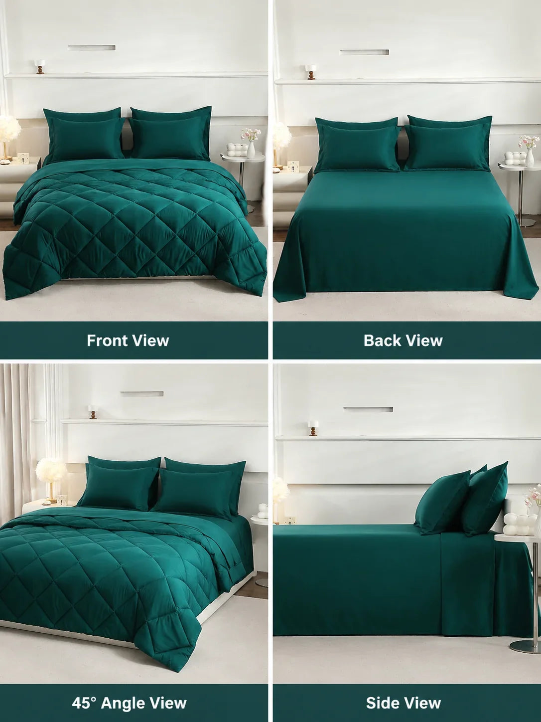 EasYum Bedding Sets 5 To 7 Piece Comforter Sheet Pillowcases