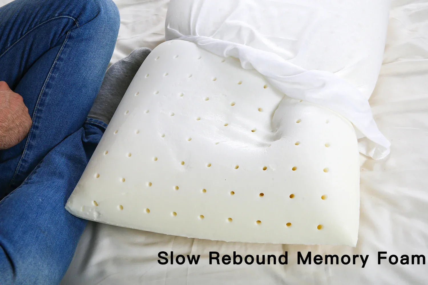 Orthopedic Cooling Memory Foam Pillow