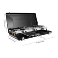 Portable 3-Burner Camping Gas Stove Propane Butane Outdoor Grill