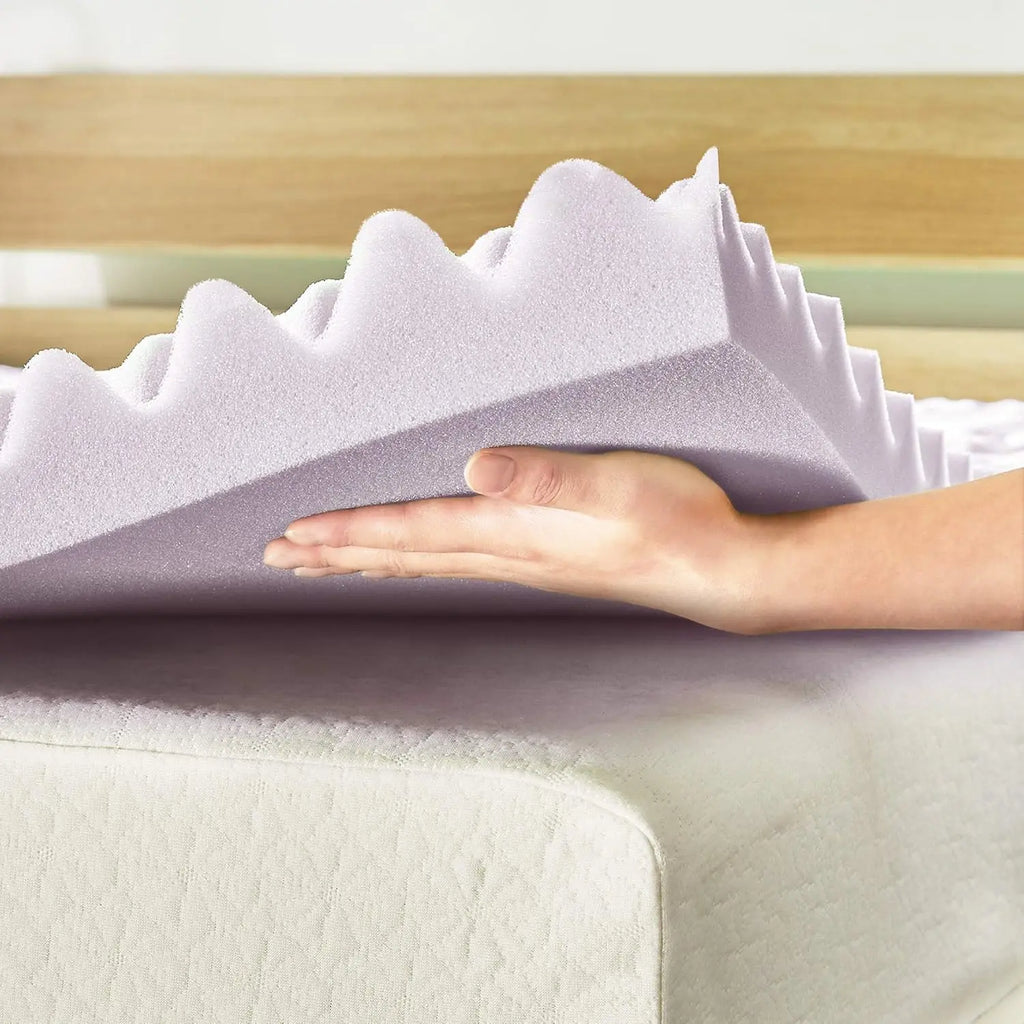 5-Zone Memory Foam Mattress Topper With Lavender Infusion