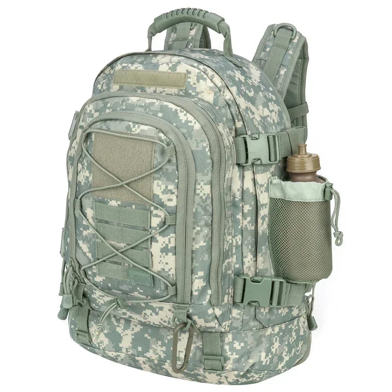 LQARMY Military Tactical Backpack Molle Rucksack for Outdoor