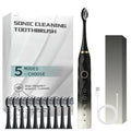 Electric Toothbrush Rotary With Timer Waterproof USB Rechargeable 10 Heads