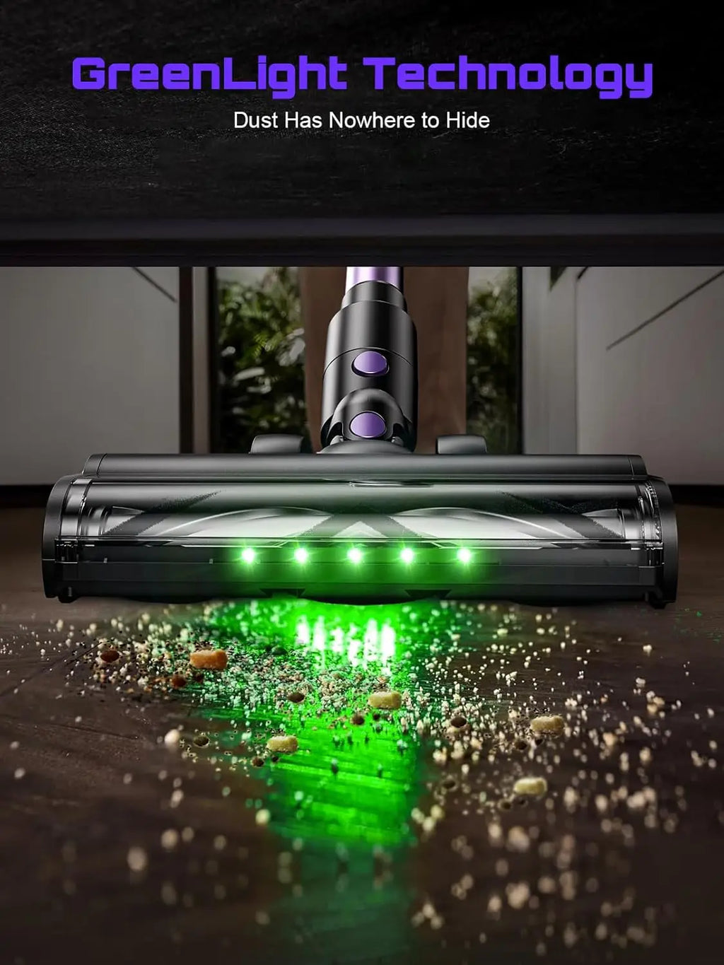 SUXIANGVACC Cordless Vacuum Cleaner 55Kpa 500W 45min 10 In 1