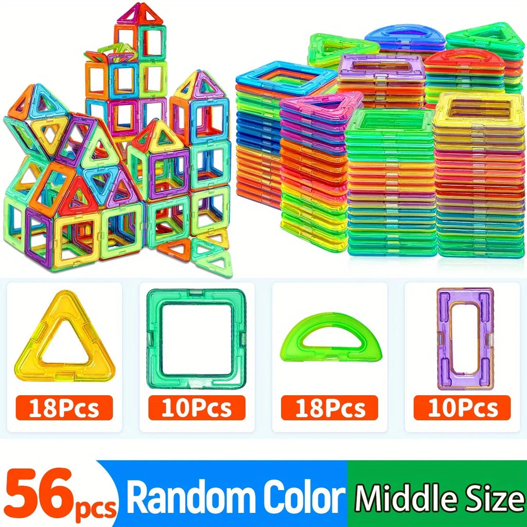 Magnetic Building Blocks Toy For Kids 3D Puzzle Creativity