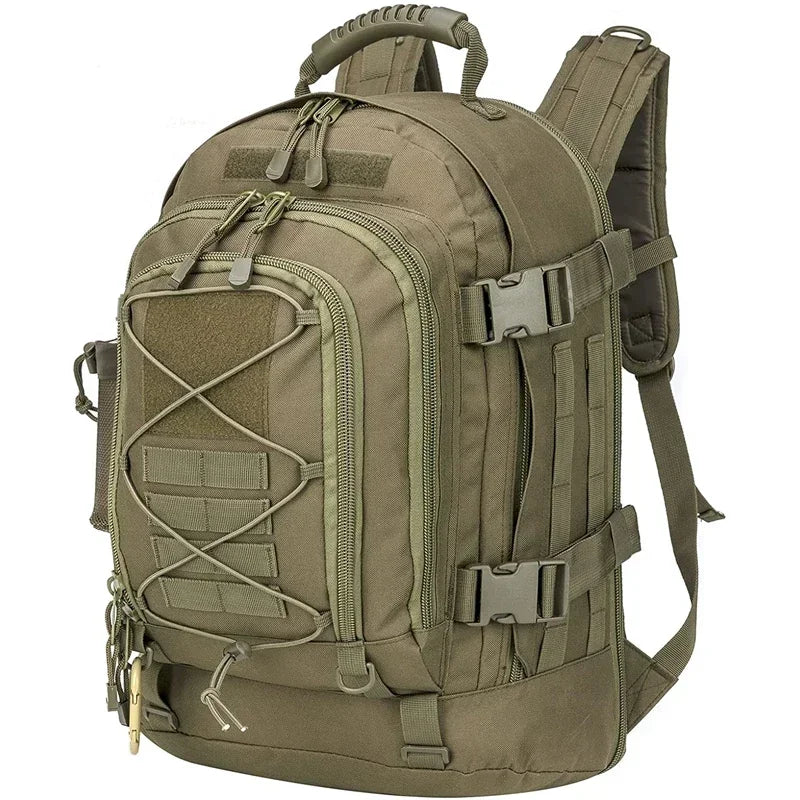 LQARMY Military Tactical Backpack Molle Rucksack for Outdoor