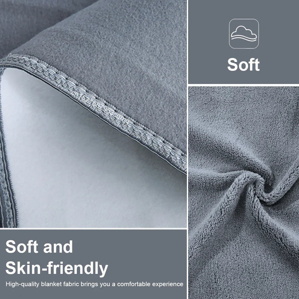 Electric Heated Blanket with Automatic Thermostat