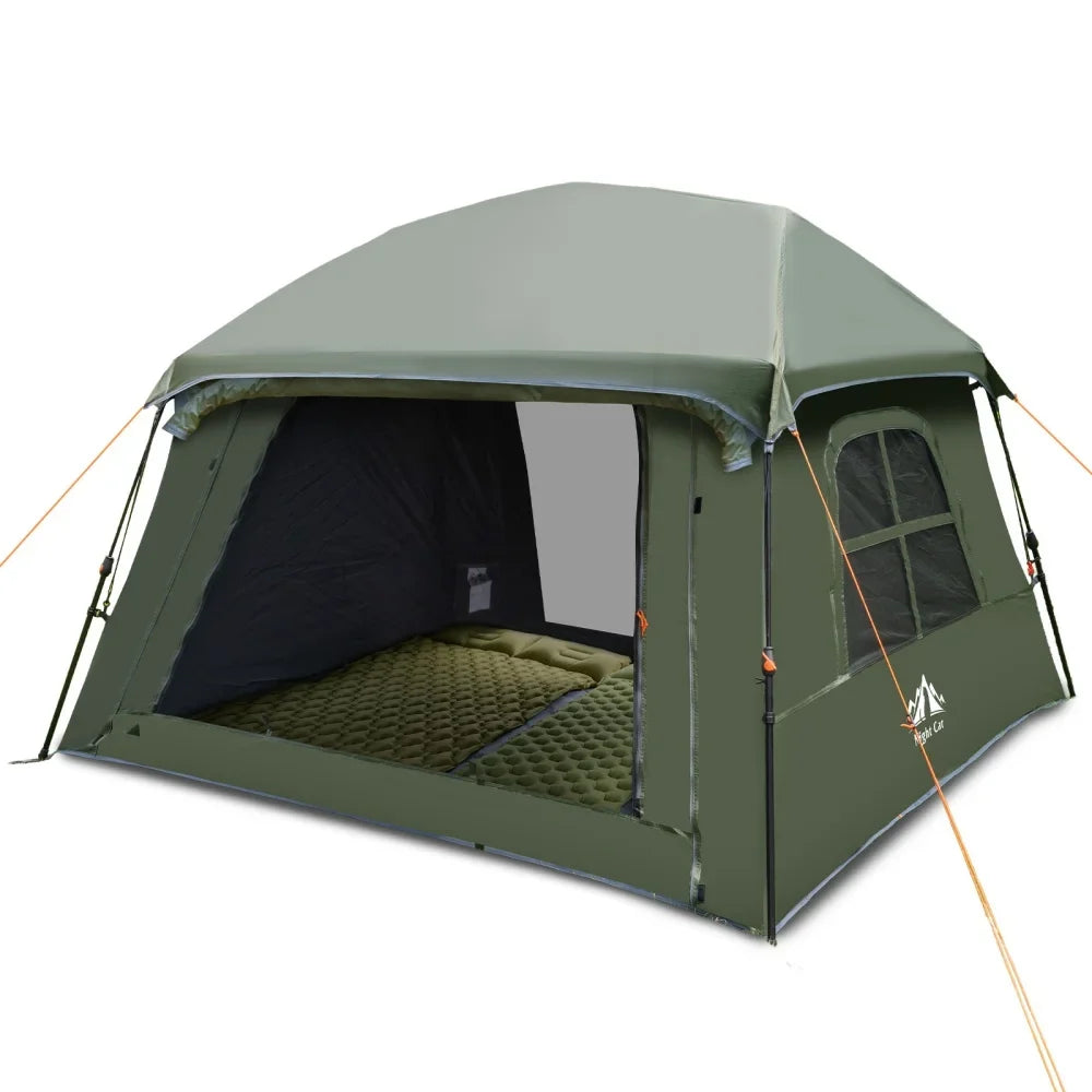Night Cat Dark Room 4 Person Pop Up Tent Waterproof