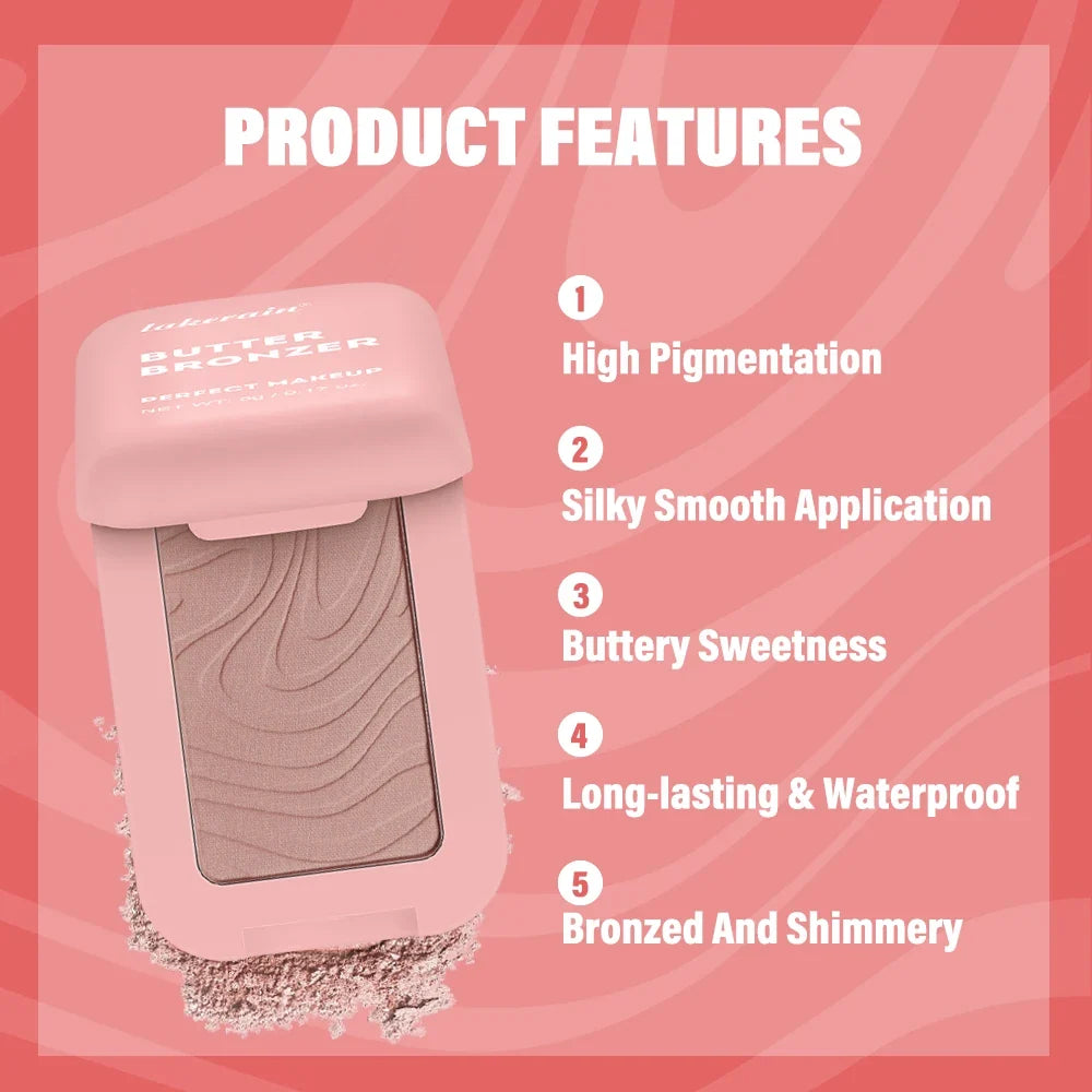 Bronzer Makeup Contour Soft Matte High Pigmentation Long-lasting Waterproof Bronzed And Shimmery Palette Powder Korean Makeup