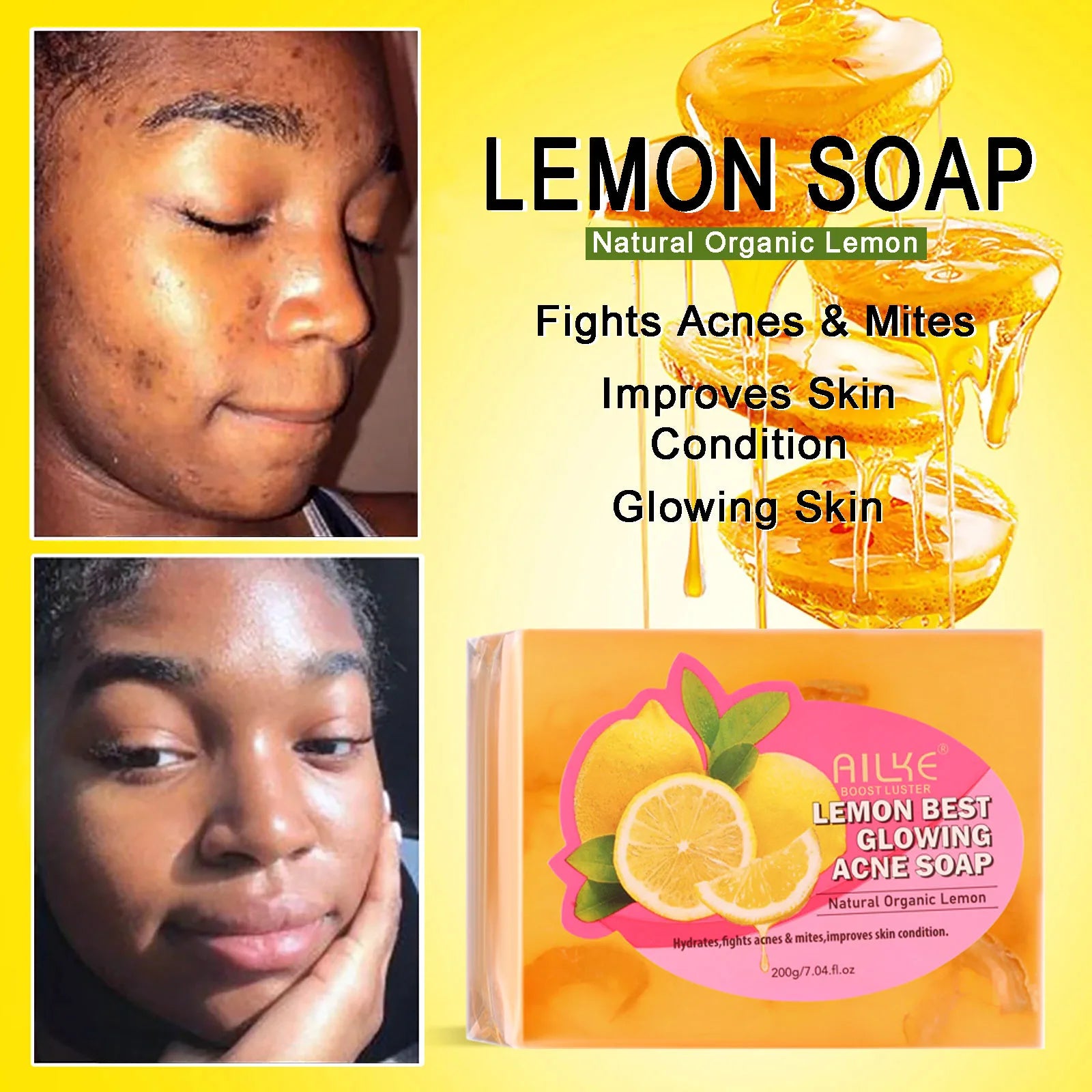 AILKE Natural Skin Brightening Set For Clearer Brighter Skin