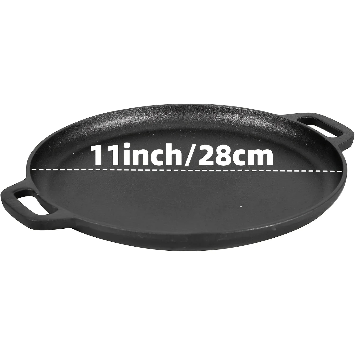 AEDG Cast Iron Skillet Set Preseasoned Nonstick Cookware
