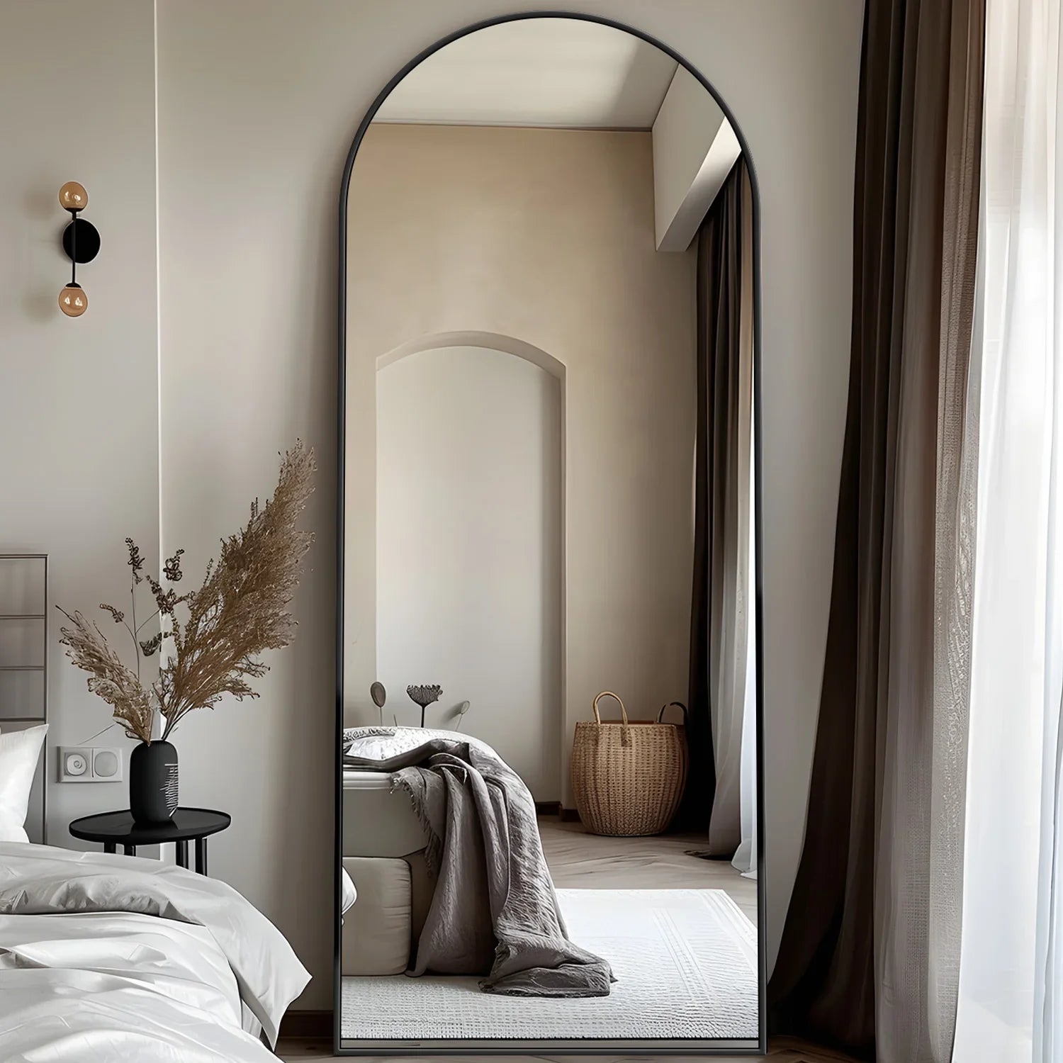 Antok Full Length Mirror With Stand For Living Room