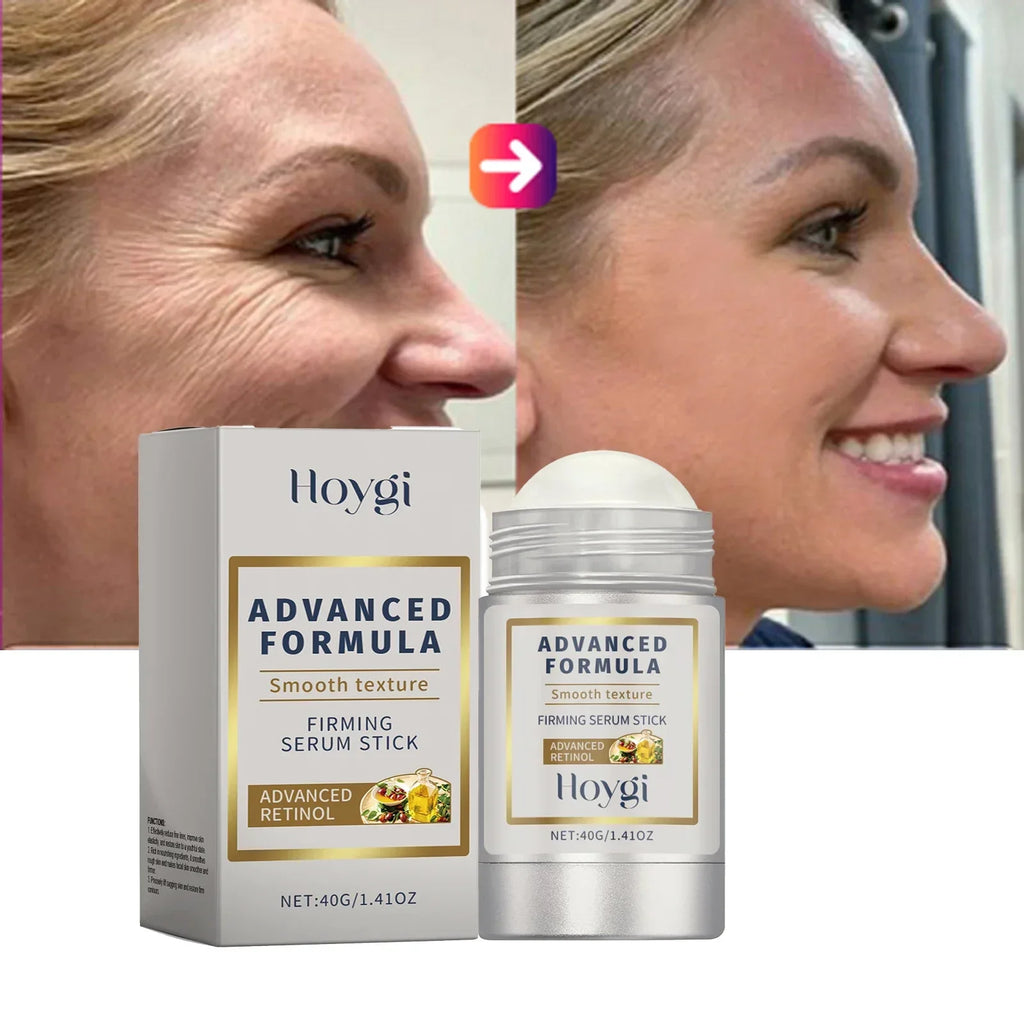 Retinol Hyaluronic Acid Stick Anti Wrinkle Tighten Pores Firming Lifting Plump Skin 24H Moisturizing Anti Aging Korean Care Balm