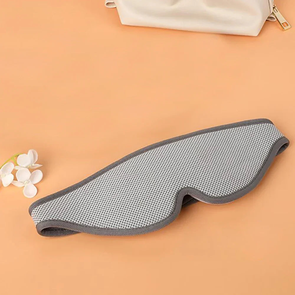 3D Eye Sleep Mask - 100% Blackout Adjustable Eye Cover