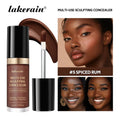 Waterproof Liquid Concealer Matte High Coverage Oil Control Cover Acne Dark Circles Foundation Modify Face Contouring Cosmetics