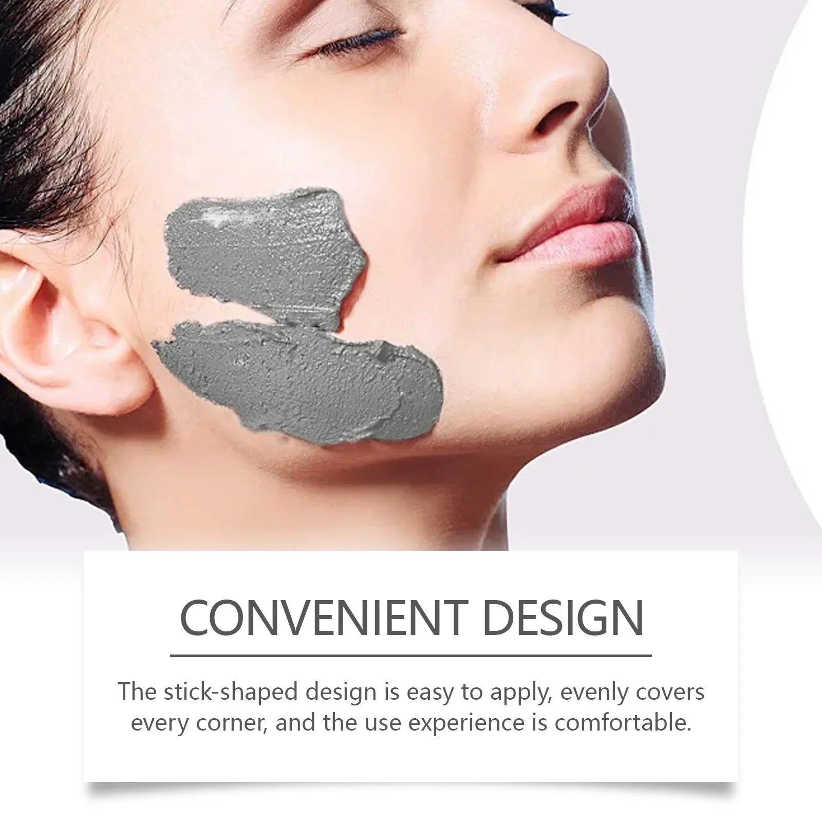 Pore Cleaning Clay Mask Mud Shrinking Pores Moisturizer Hydrating Exfoliating Oil Control Blackhead Pimple Acne Treatment Mask