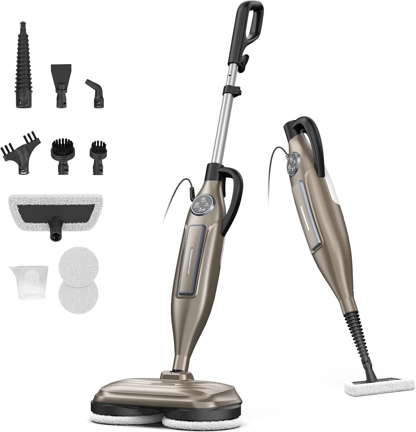INSE VM6 Scrubbing Steam Mop Ten In 1 Rotating Pad