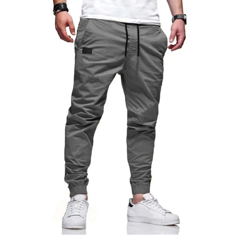 Men's Cargo Jogger Pants With Multi Pocket Styling