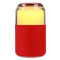 SuperSonic SobaBoom Multi-Color Glowing Speaker in Red with LED Lights