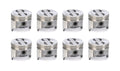 8 PK SET CAST PISTONS