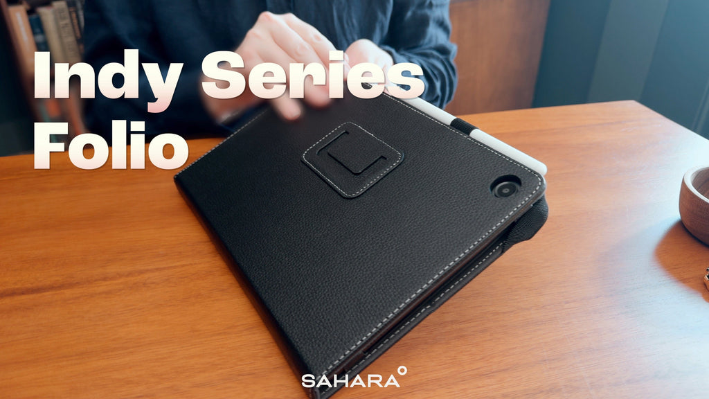 Samsung Galaxy Tab A11+ / A9+ Case - Bi-Fold Folio, Hand Strap | Indy Series