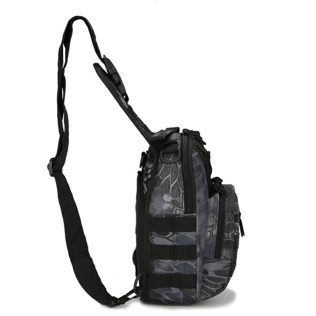 JupiterGear Tactical Military Sling Backpack Shoulder Bag Molle Outdoor Daypack Backpack with Adjustable Strap
