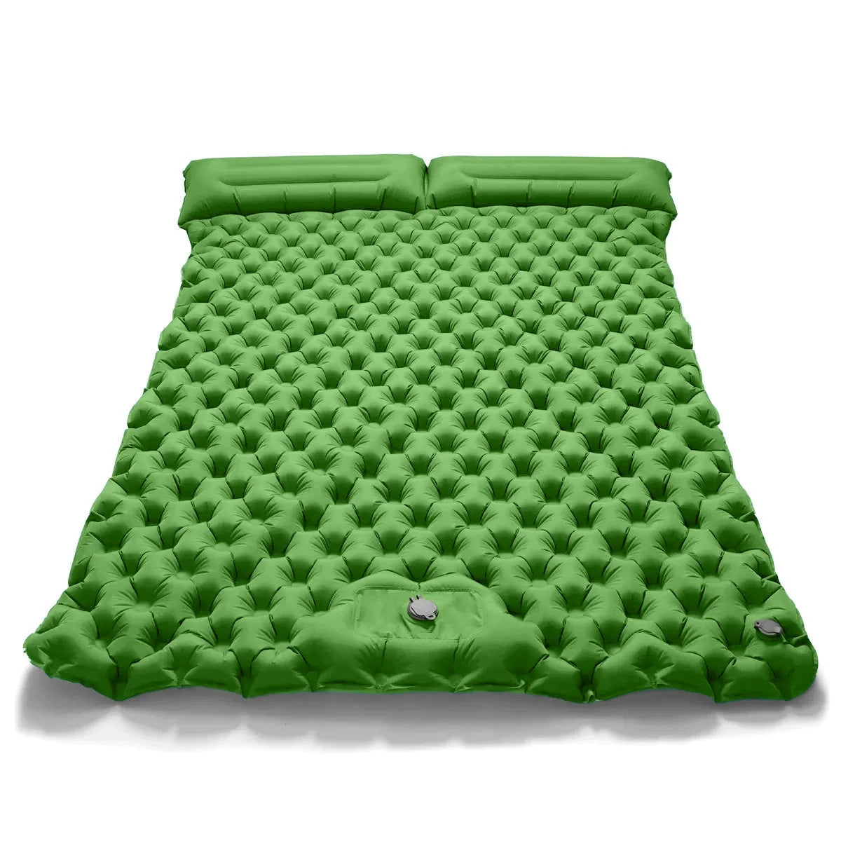 By Inflating Double Inflatable Camping Mattress Ultralight Sleeping Pad