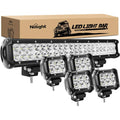 Nilight ZH003 Premium Spot Flood Combo LED Light Bar