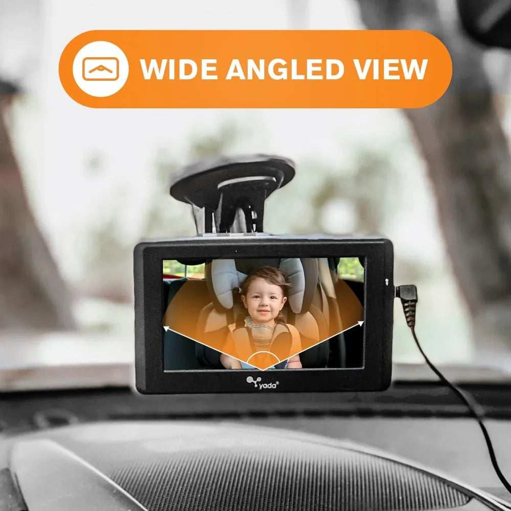 kankeirr Car Portable Baby Monitor With Night Vision And Wireless Display
