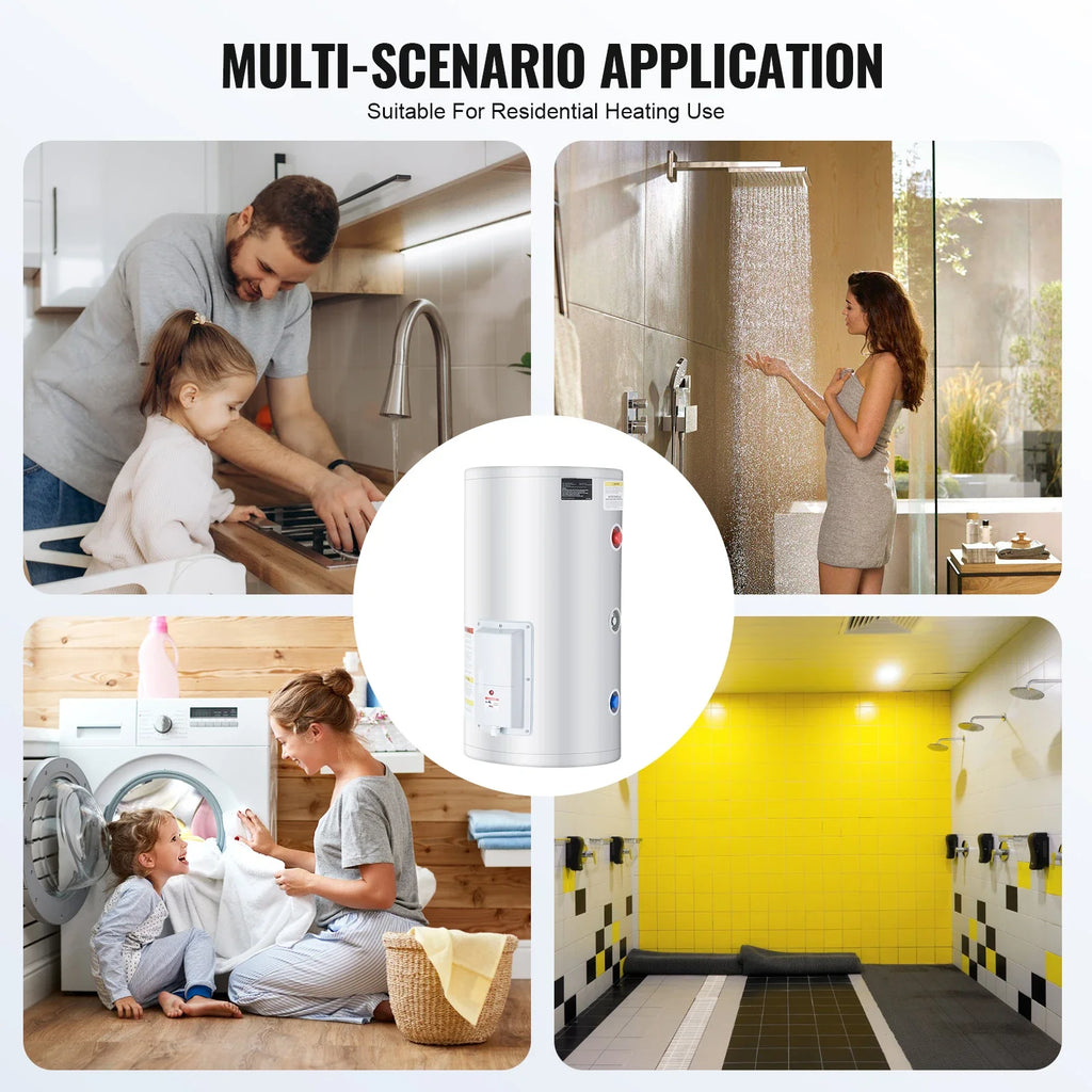 SucceBuy Electric Tankless Water Heater With LED Display