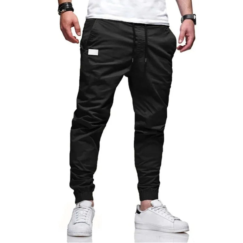 Men's Cargo Jogger Pants With Multi Pocket Styling