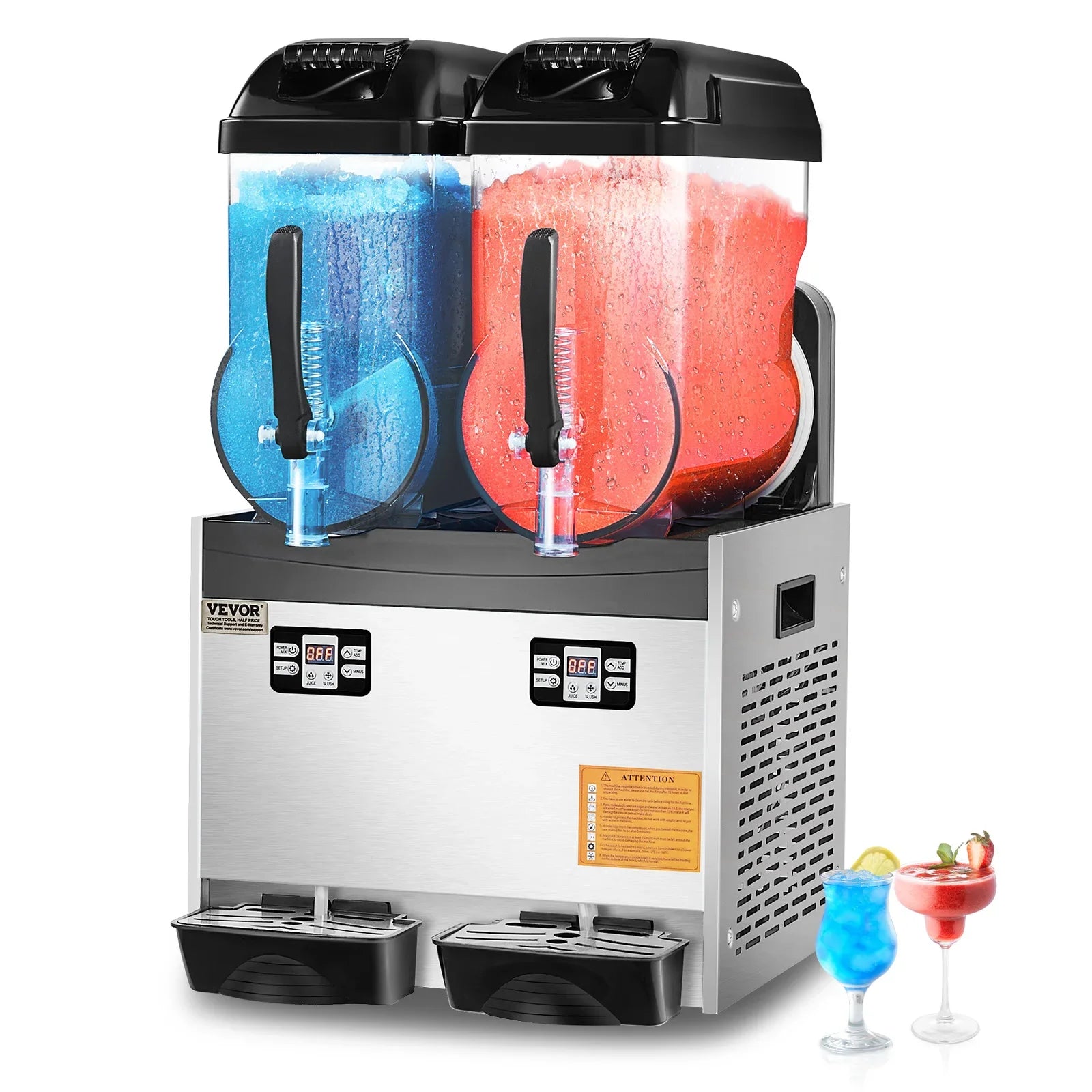 VEVOR SucceBuy Commercial Slushy Machine For Restaurants And Parties